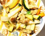 簡単味噌炒め味豚こま大根青椒肉絲風作り方14写真