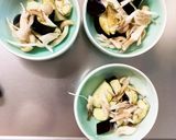 豚こまさっぱり梅の照り煮味麻婆豆腐茄子作り方11写真