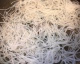 【時短】【ヘルシー】【簡単】しらたきチャプチェ作り方1写真