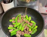 砂肝(砂ズリ)とシシトウの塩コショウ炒め作り方7写真
