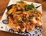 夏の薬味で甘辛チキングリル!作り方19写真