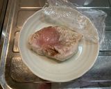レンチン蒸し鶏作り方5写真