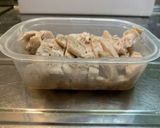 レンチン蒸し鶏作り方9写真