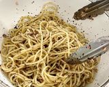簡単和えるだけ！ゆかりツナパスタ^_^作り方4写真