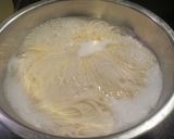 焼きビーフン風そうめん炒め作り方1写真