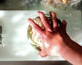 オクラと山芋なめこのゆかり梅トロねば漬け作り方3写真