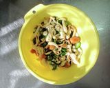 オクラと山芋なめこのゆかり梅トロねば漬け作り方6写真