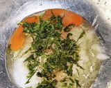 千切りキャベツのお好み焼き作り方1写真