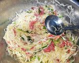 千切りキャベツのお好み焼き作り方2写真