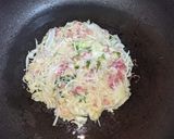 千切りキャベツのお好み焼き作り方3写真