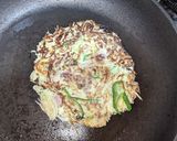 千切りキャベツのお好み焼き作り方4写真