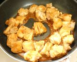 鶏肉のにんにくケチャポン炒め作り方3写真