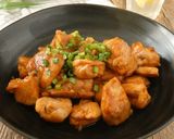 鶏肉のにんにくケチャポン炒め作り方4写真
