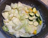 野菜たっぷり☆鶏モモのクリーム煮作り方5写真