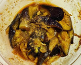 火を使わずに・茄子と豚バラ肉の中華炒め？作り方6写真