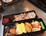 焼き鮭の定番弁当作り方4写真