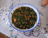 モロヘイヤサラダそうめん作り方1写真