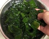 高野豆腐とわかめのお煮物作り方2写真