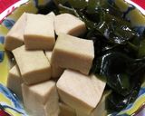 高野豆腐とわかめのお煮物作り方7写真