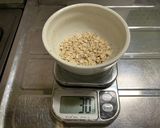 きな粉と黒大豆のオーバーナイトオーツ作り方1写真