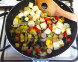 夏野菜とはんぺんのコロコロ炒め♪作り方8写真