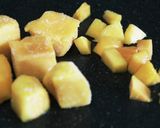 極太ストローで飲むマンゴーティー作り方4写真