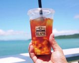 極太ストローで飲むマンゴーティー作り方6写真