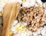 残りご飯で納豆チャーハン作り方3写真