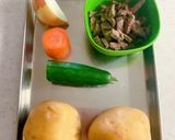コンビーフのポテトサラダ作り方1写真