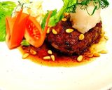 マカ入り和風おろしハンバーグステーキ作り方8写真