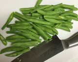 いんげんの白みそ胡麻和え作り方1写真