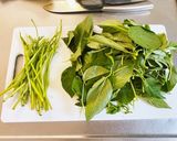 夏の旬野菜！モロヘイヤのお浸し作り方1写真