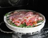 レンジ1発！豚キムチの焼きうどん作り方3写真