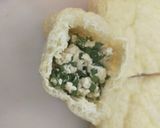 豆腐とニラの油揚げ挟み焼き作り方5写真