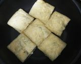 豆腐とニラの油揚げ挟み焼き作り方6写真