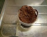 ココアとプロテインのオートミール蒸しパン作り方7写真