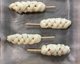 編み編み♡ソーセージパン作り方10写真