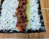 キンパ(食べやすい、ミニキンパです)作り方11写真