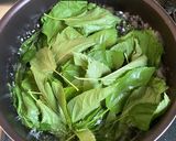 夏の旬野菜！モロヘイヤのお浸し作り方4写真