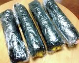 キンパ(食べやすい、ミニキンパです)作り方14写真