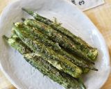 とろっとやみつき！オクラののり塩おつまみ作り方4写真