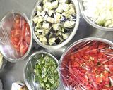 ヘルシー夏野菜カレーのビーフン作り方3写真