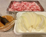 ずっとこの味☆お母さんの豚こま炒め作り方1写真
