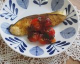 魚料理もレンジで!ぶりのトマトソースかけ作り方6写真
