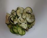 サバ缶で夏野菜の冷や汁作り方1写真