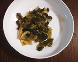 簡単☆高菜チャーハン作り方1写真