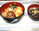 白だしとゴマ油で作る超簡単!!ビビンバ作り方5写真