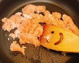 鉄分補給♪鶏ひき肉とひじきの炒め煮作り方2写真