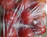 トマトの大量消費に!我が家のミートスパ作り方1写真