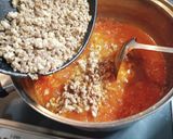トマトの大量消費に!我が家のミートスパ作り方7写真